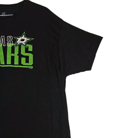 Hanes Comfortsoft Heavy Weight Dallas Stars Black NHL short sleeve shirt XL - Picture 5 of 12